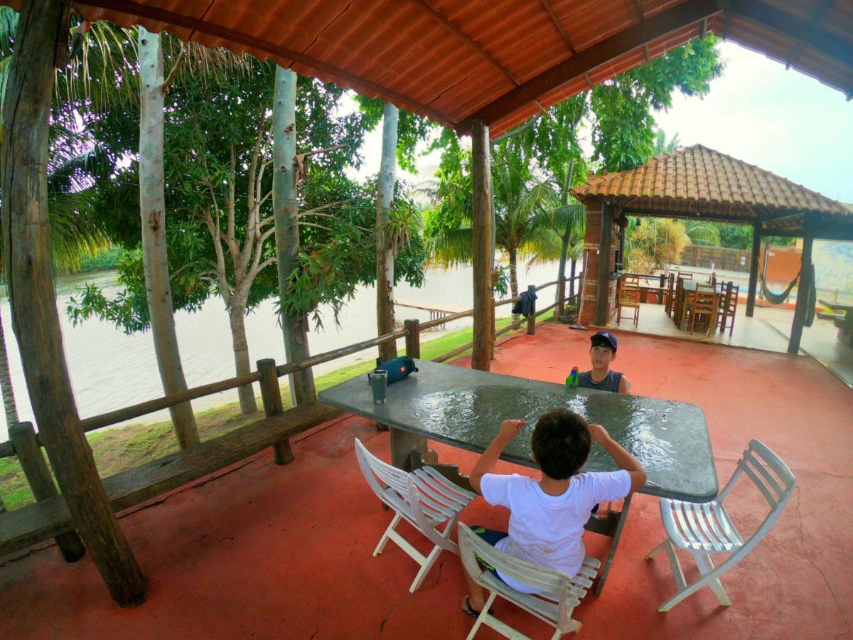 Casa Amarela Beira Rio Guriri Villa Сао Матеус Екстериор снимка