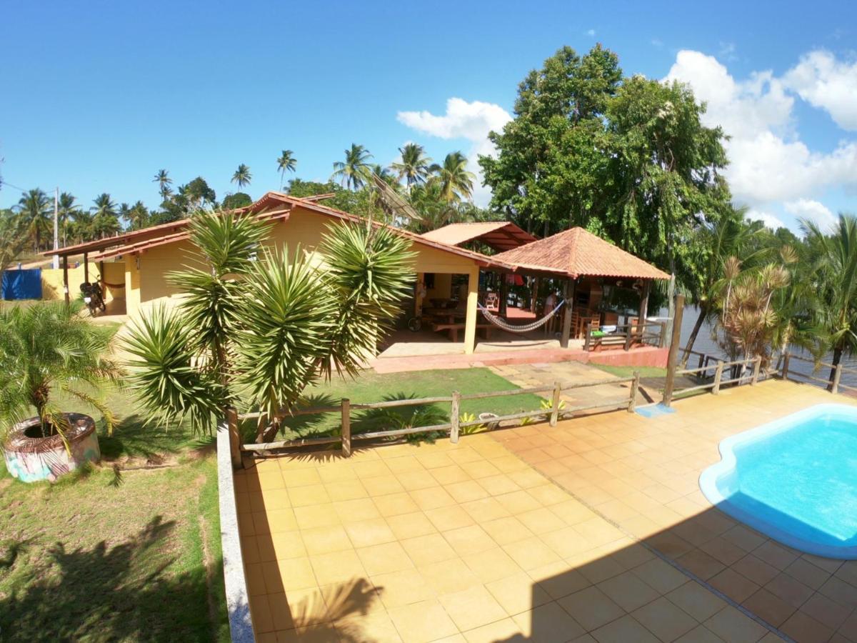 Casa Amarela Beira Rio Guriri Villa Сао Матеус Екстериор снимка