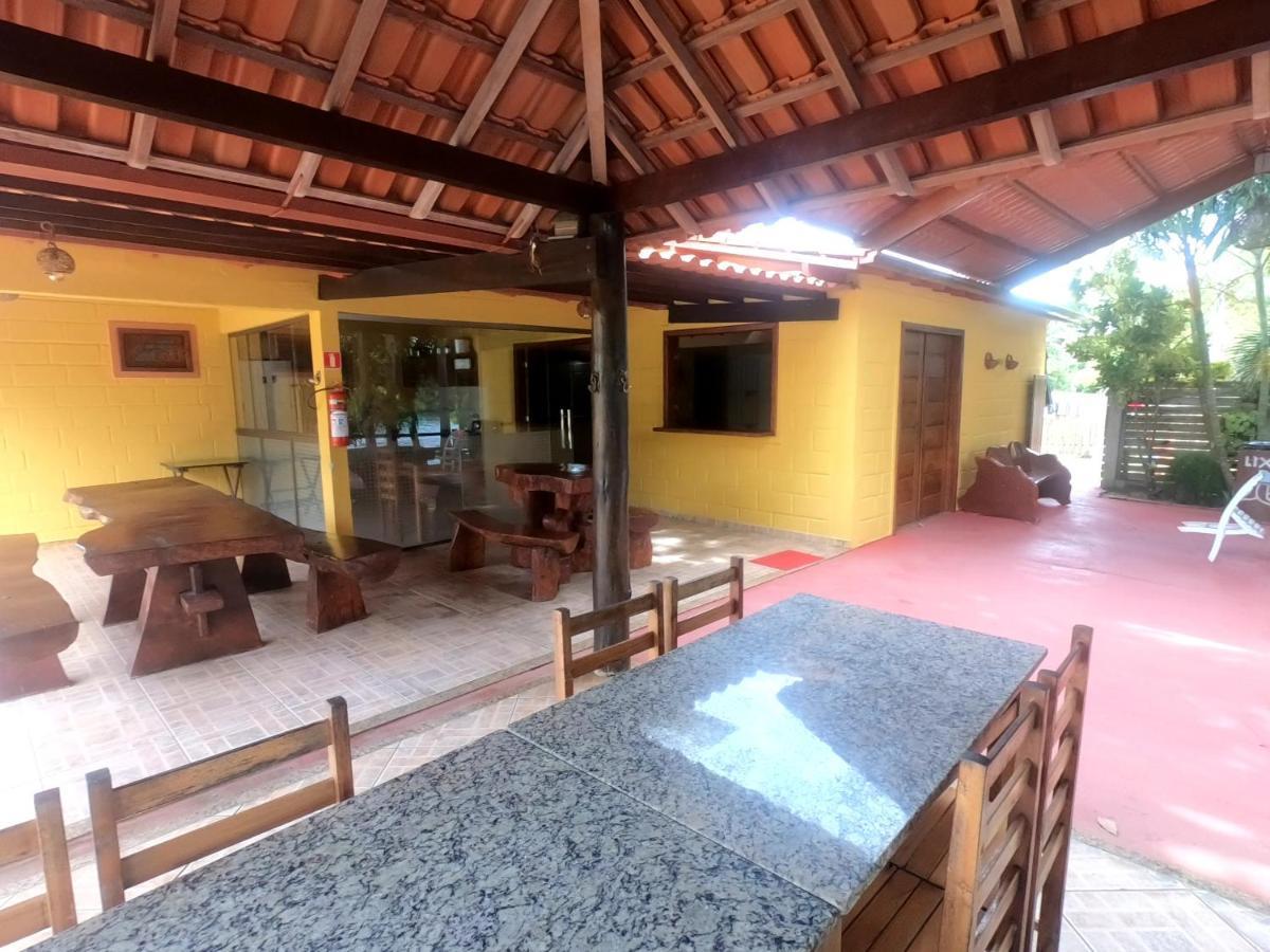Casa Amarela Beira Rio Guriri Villa Сао Матеус Екстериор снимка