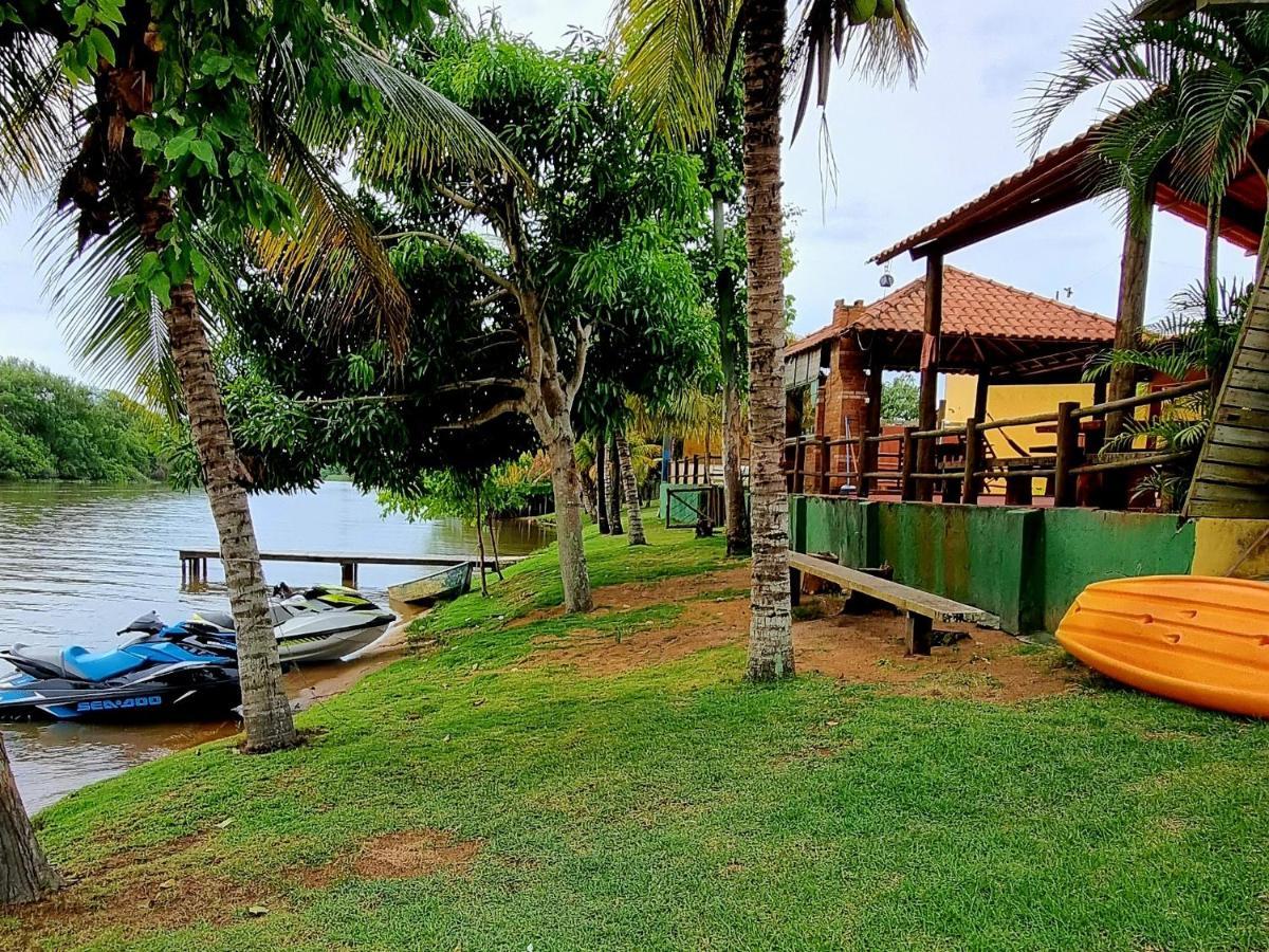 Casa Amarela Beira Rio Guriri Villa Сао Матеус Екстериор снимка